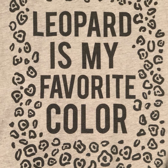 Leopard is My Favorite Color Tee - Picture 2 of 2